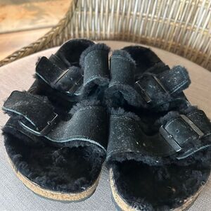 Birkenstocks Fleece Lined Arizona 42 women’s 11 men’s 9